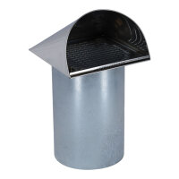 Außenluft-Anschlussstutzen mit herausnehmbarem...