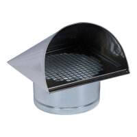 Außenluft-Anschlussstutzen mit herausnehmbarem...