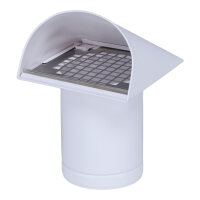 Außenluft-Anschlussstutzen mit herausnehmbarem...