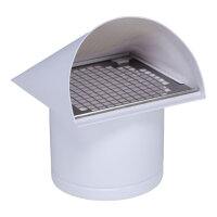 Außenluft-Anschlussstutzen mit herausnehmbarem...