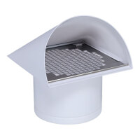 Außenluft-Anschlussstutzen mit herausnehmbarem...