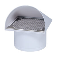 Außenluft-Anschlussstutzen mit herausnehmbarem...