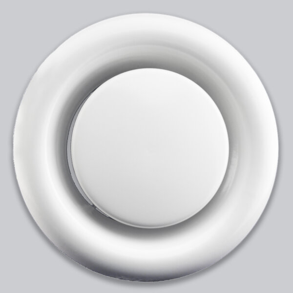 Tellerventil 200 konvex (Lufteinlass), weiß