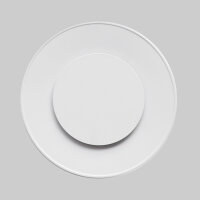 Tellerventil 125, wei&szlig;