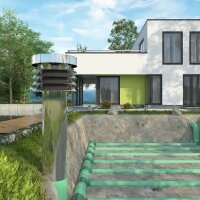 Lüftungsstutzen GWC Edelstahl Ø 250 mm,...