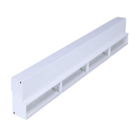 Open Air Curved 750 x 143 mm, wei&szlig;