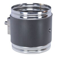 Edelstahl-Hafnerklappe Ø 180 mm mit...