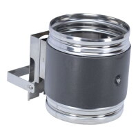 Edelstahl-Hafnerklappe Ø 150 mm mit...