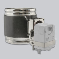 Edelstahl-Hafnerklappe Ø 180 mm mit...