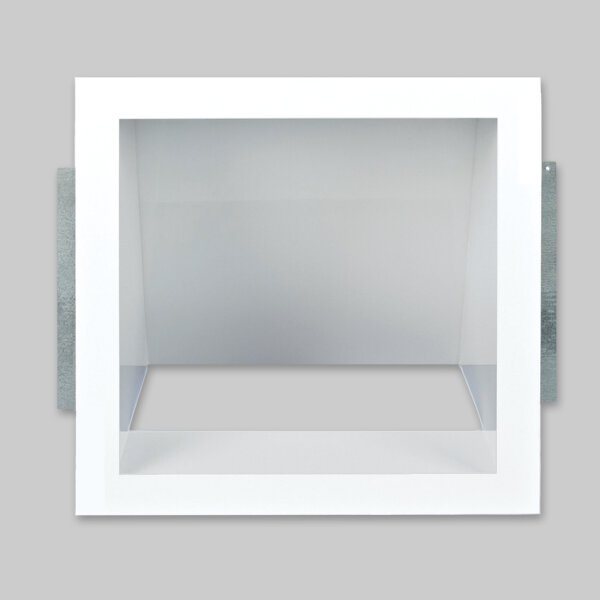 Open Air 2 Ventilationsbox mit Luftleitblech, 260 x 260 mm, weiß