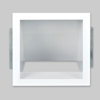 Open Air 2 Ventilationsbox mit Luftleitblech, 260 x 260 mm, wei&szlig;