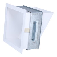 Open Air 2 Ventilationsbox mit Luftleitblech, 260 x 260 mm, wei&szlig;