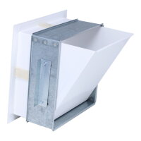 Open Air 2 Ventilationsbox mit Luftleitblech, 260 x 260 mm, wei&szlig;