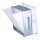 Open Air 2 Ventilationsbox mit Luftleitblech, 260 x 260 mm, weiß
