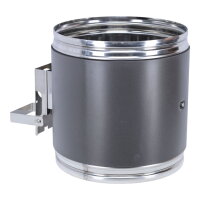 Edelstahl-Hafnerklappe Ø 250 mm mit...