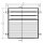 Open Air Wall mit Putzträgerplatte und VA Bowdenzug mit Aufputzhebel, weiß