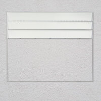 Open Air Wall mit Putzträgerplatte und 8 x 8 Verbinder