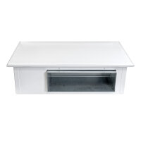 Open Air Wall mit Stahlfront und 8 x 8 Verbinder