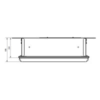 Open Air Wall mit Stahlfront und 8 x 8 Verbinder