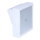 Kipp-Putztür Flach, 160 x 160 mm, weiß - 4-er Packung
