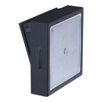 Kipp-Putzt&uuml;r Flach, 160 x 160 mm, schwarz- 4-er Packung