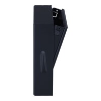 Kipp-Putzt&uuml;r Flach, 160 x 160 mm, schwarz- 4-er Packung