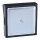 Kipp-Putztür Flach, 160 x 160 mm, schwarz- 4-er Packung