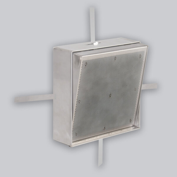 Kipp-Putztür S Edelstahl, 145 x 145 mm