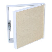 Revisionst&uuml;r Click Vermiculite S, mit Click-Open, 300 x 300 mm, wei&szlig;