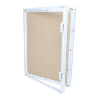 Revisionst&uuml;r Click Vermiculite XL, mit Click-Open, 600 x 800 mm, wei&szlig;