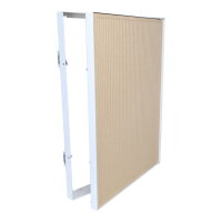 Revisionst&uuml;r Click Vermiculite XL, mit Click-Open, 600 x 800 mm, wei&szlig;