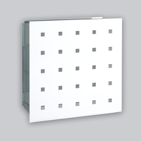 Revisionsabdeckung gelocht 260 x 260 mm, weiß