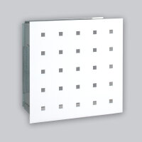 Revisionsabdeckung gelocht 260 x 260 mm, weiß