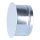 Putzdeckel rund, Ø 125 mm, Frontplatte Ø 145 mm, weiß