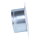 Putzdeckel quadratisch, Ø 125 mm, Frontplatte 145 x 145 mm, weiß