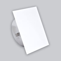 Blinddeckel Ø 120 mm, quadratisch 180 mm, weiß
