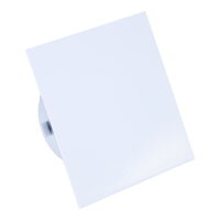 Blinddeckel &Oslash; 130 mm, quadratisch 180 mm, wei&szlig;