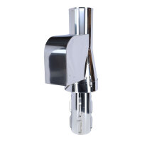 &Oslash; 160 mm - Rauchsauger Modell &rsaquo;Rund&lsaquo; zum Einstecken &Oslash; 150 mm, Edelstahl, inkl. Erweiterung &Oslash; 150 mm auf &Oslash; 160 mm, mit verl&auml;ngertem Einschub 330 mm